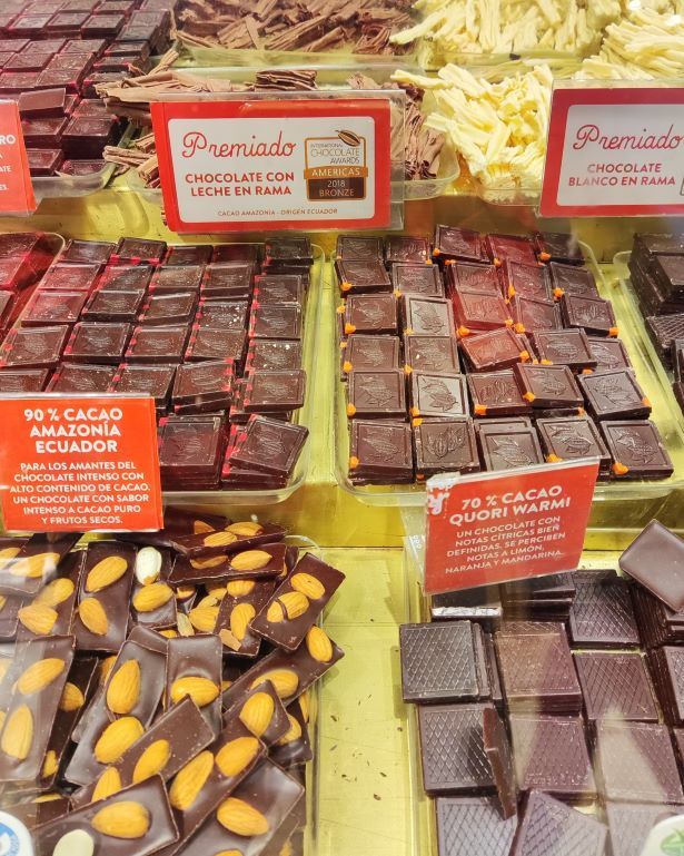 Chocolates de Bariloche en la chocolateria Mamuschka