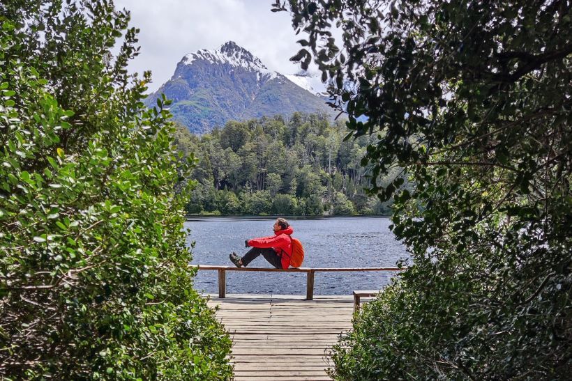 Puerto escondido en el Circuito Chico, Bariloche