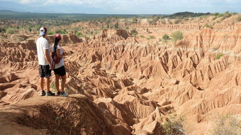 El desierto de la Tatacoa en Colombia