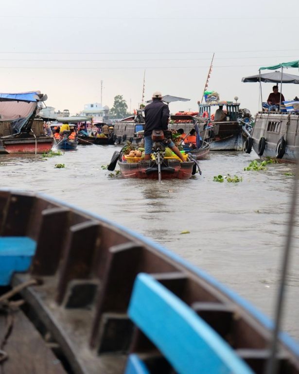 Mercado flotante de Can Tho