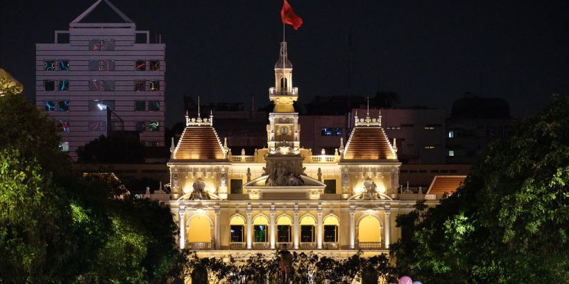 Ayuntamiento de Ho Chi Minh City en Vietnam