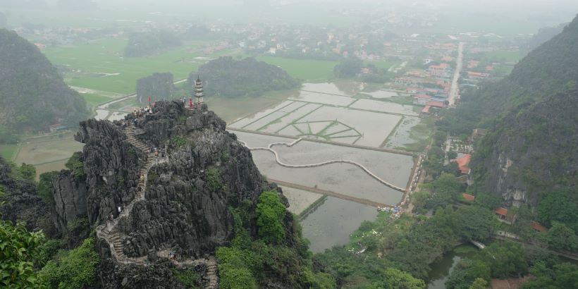 Vistas desde Mua Cave, Vietnam