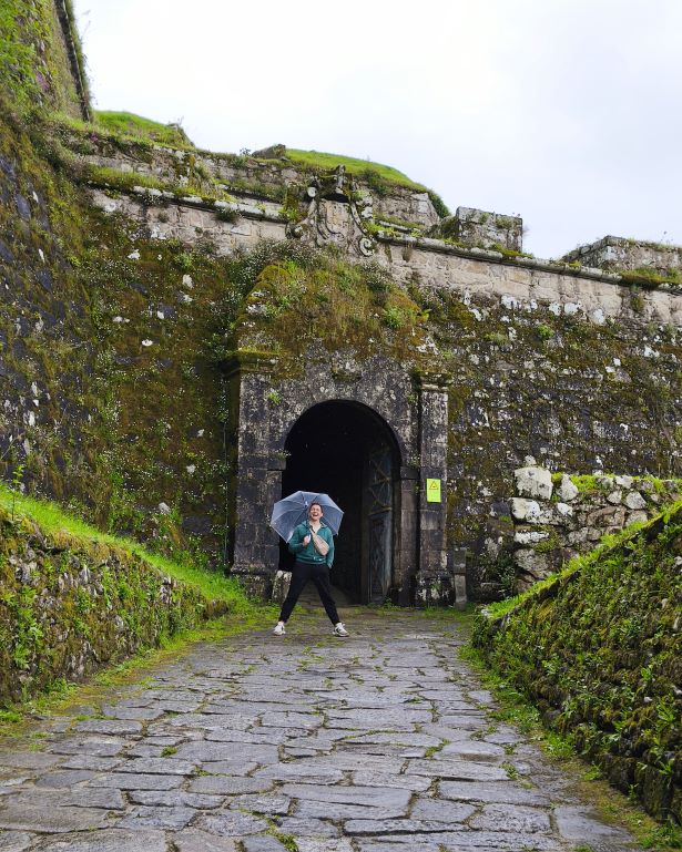 Entrada a la ciudad amurallada de Valença do Minho, en Portugal