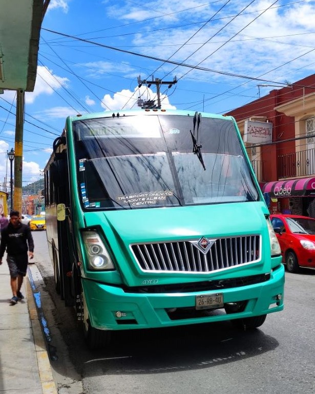 bus monte alban oaxaca