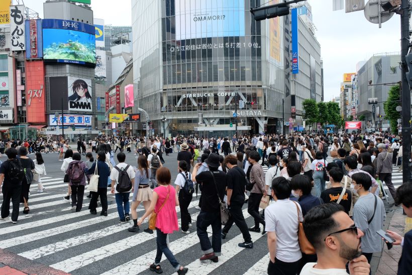 Cruce de Shibuya en Tokio, Japon