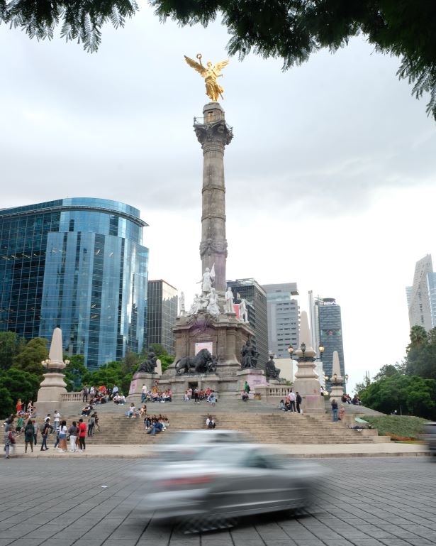 Angel de la independencia en ciudad de méxico