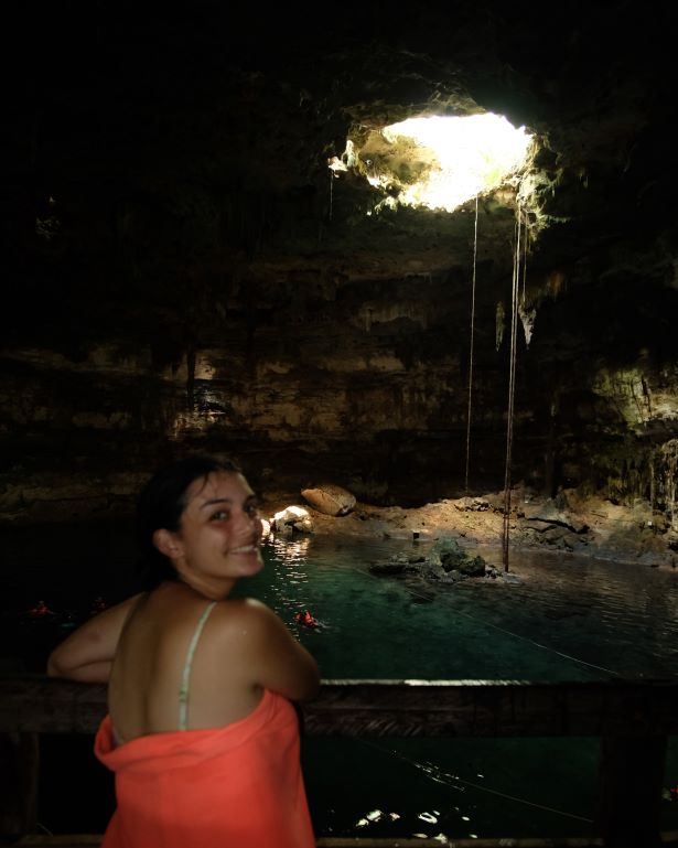 Cenote en México, cerca de valladolid