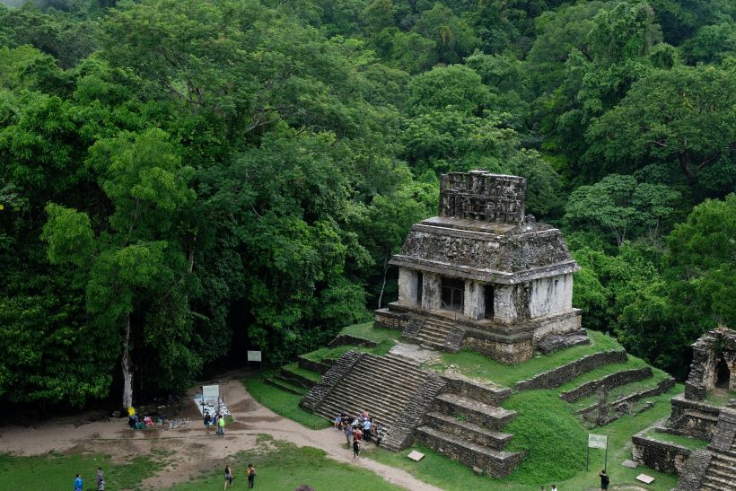 Ruinas de palenque en México