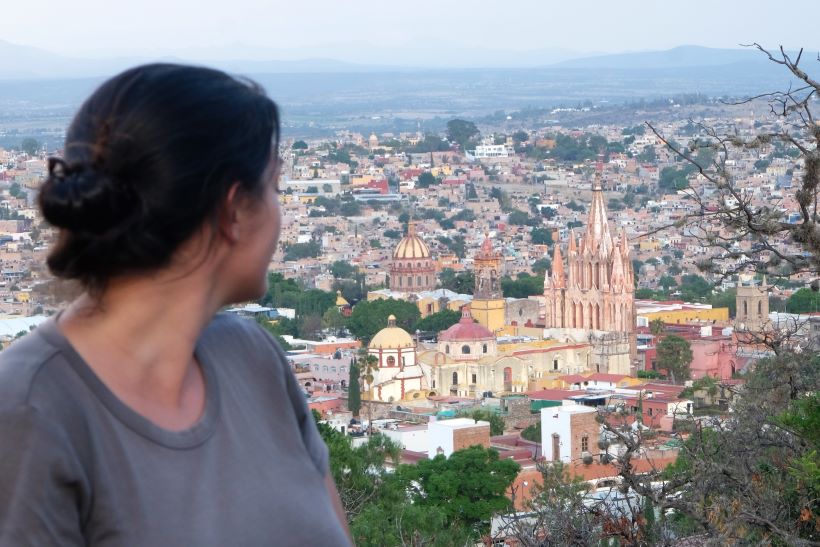 Vistas de San Miguel de Allende desde el mirador