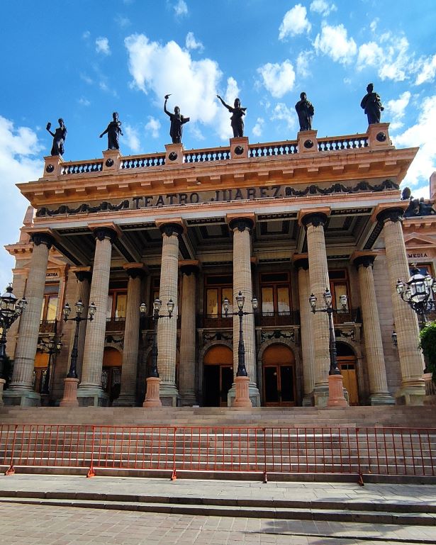 teatro juárez en guanajuato, mexico