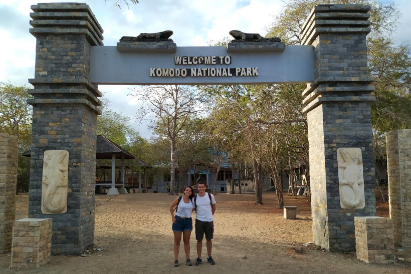 Entrada al Parque Nacional de Komodo