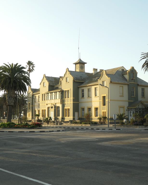 Edificio colonial en Swakopmund, Namibia