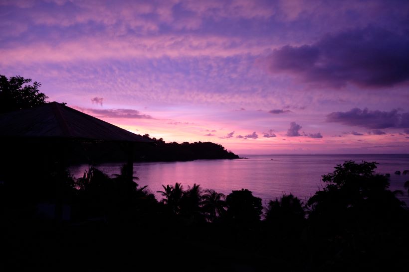 Atardecer en Bahía Drake atardecer en bahia drake